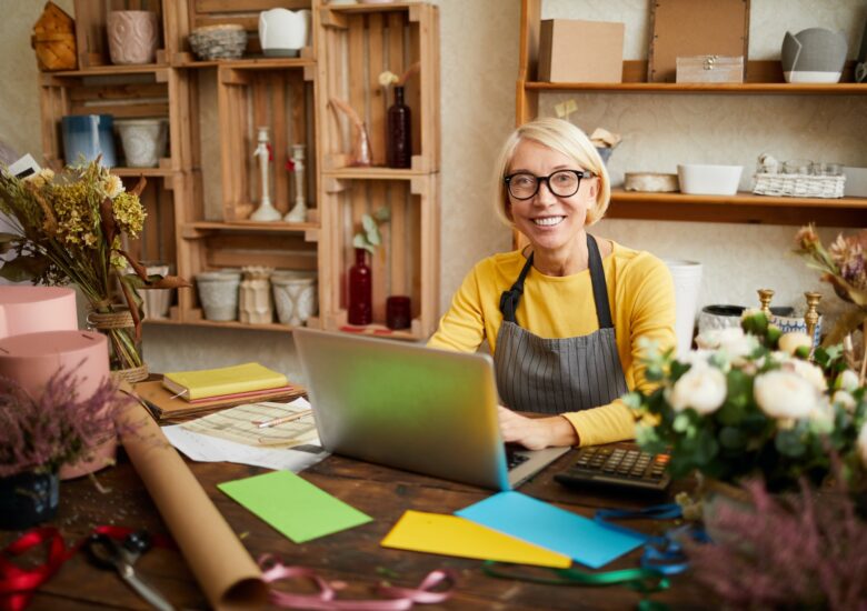 Mature Small Business Owner